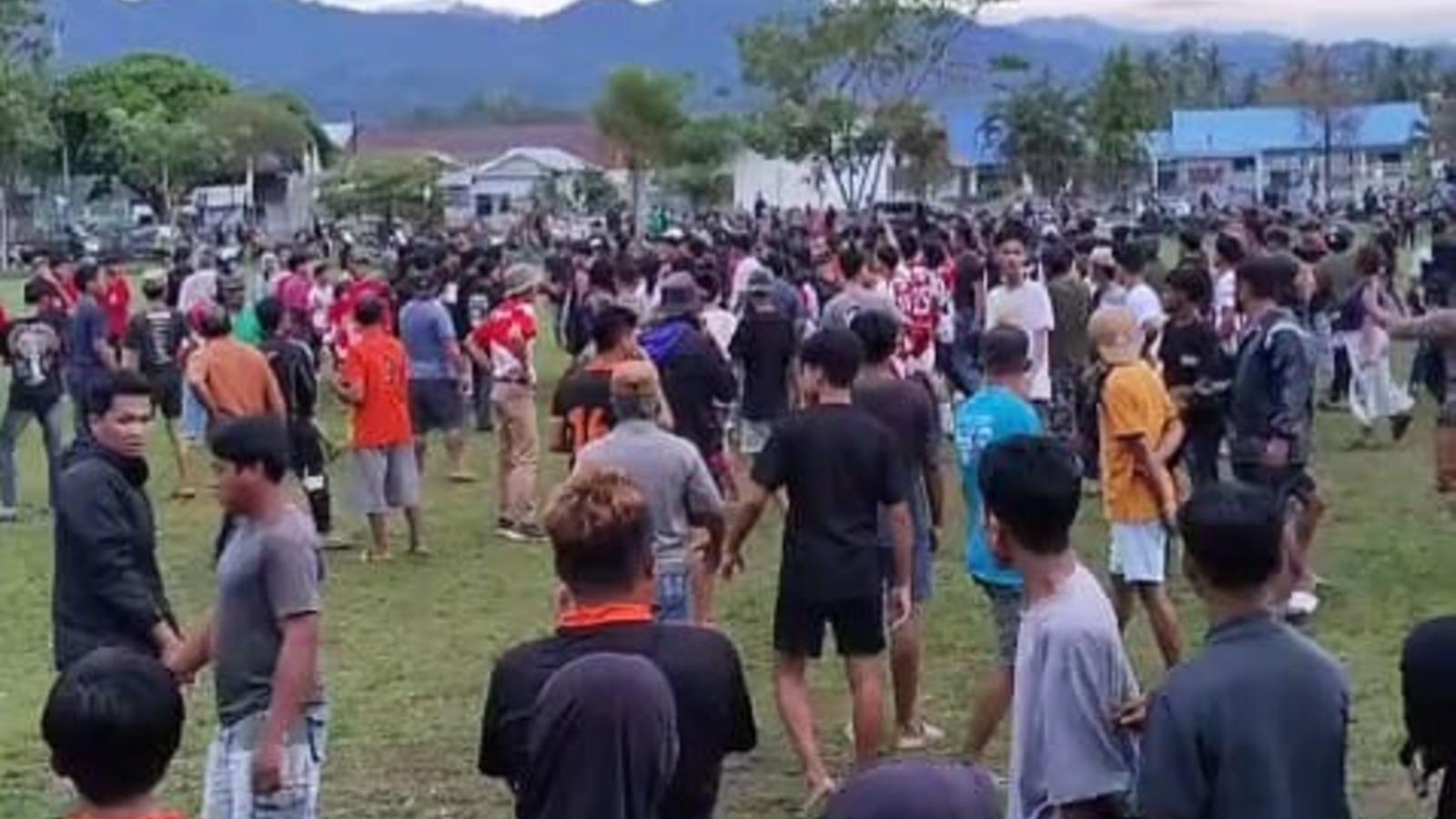 Kericuhan Turnamen Sepakbola HUT RI di Mamuju, Satu Suporter Ditikam di Perut