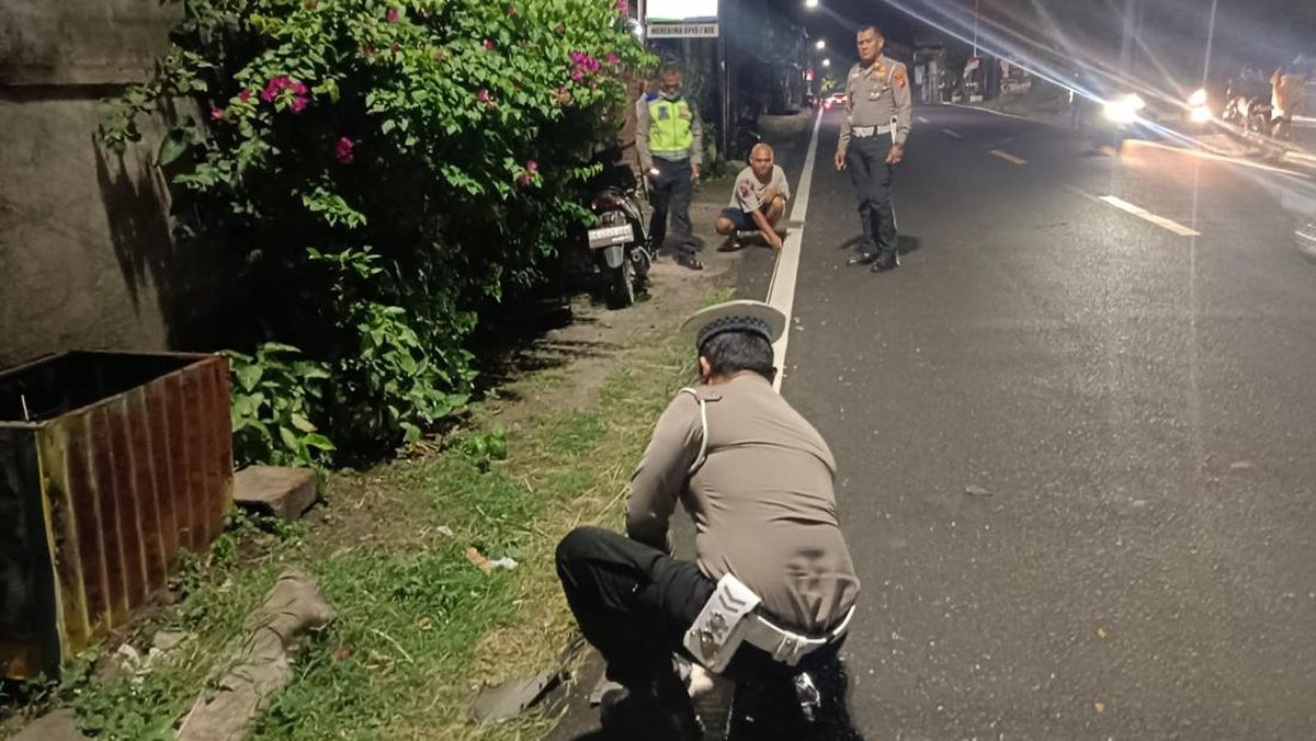 Polisi Tewas Jadi Korban Tabrak Lari di Jalan Seririt-Singaraja